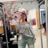 SHIRT OFF-SHOULDER | grijs - Afbeelding 6