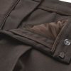 CMTAILOR - HIGH-WAISTED ANKLE PANTS IN BROWN - Afbeelding 4