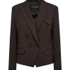 CMTAILOR – DOUBLE-BREASTED BLAZER IN BROWN - Afbeelding 4