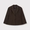ALIX THE LABEL | FITTED BLAZER - deep brown - Afbeelding 4