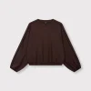 ALIX THE LABEL | PIPING SWEATER - warm brown - Afbeelding 3
