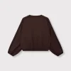 ALIX THE LABEL | PIPING SWEATER - warm brown - Afbeelding 4