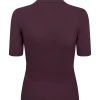 COPENHAGEN MUSE | RIBBED TOP WITH PEARLS - Afbeelding 2