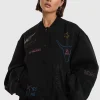 ALIX THE LABEL | ARTWORK BOMBER - zwart - Afbeelding 5