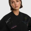 ALIX THE LABEL | ARTWORK BOMBER - zwart - Afbeelding 4