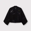 ALIX THE LABEL | ARTWORK BOMBER - zwart - Afbeelding 3