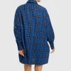 ALIX THE LABEL | STUDDED CHECK BLOUSE DRESS - Afbeelding 5
