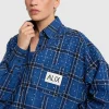 ALIX THE LABEL | STUDDED CHECK BLOUSE DRESS - Afbeelding 4