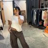 BASIC T- SHIRT WIT - Afbeelding 3