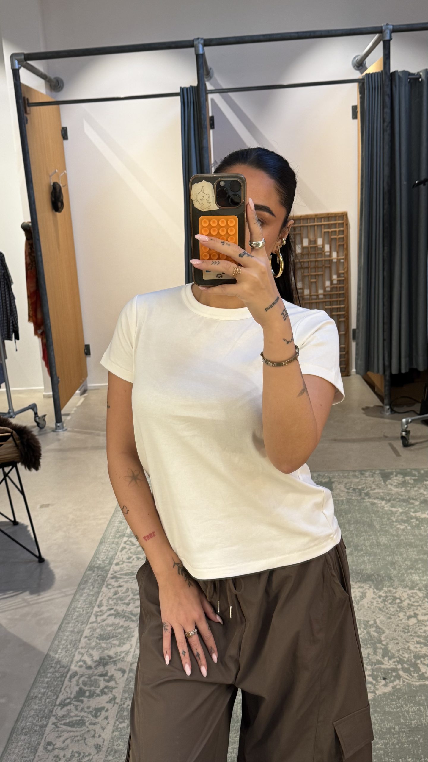 BASIC T- SHIRT WIT - Afbeelding 2