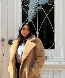 Alternative view of TEDDT COAT | RINASCIMENTO