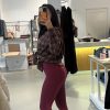 ENERGY LEGGING BORDEAUX - Afbeelding 4