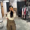 PANTALONE TORTORA OLIVE - Afbeelding 2
